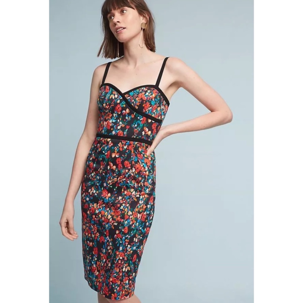 Black Halo Tivoli Corset Dress Sz 10 (Worn 1x) Super Pretty!!